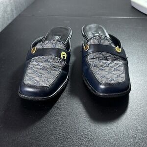 Etienne Aigner Signature Mules 6.5 made in Brazil